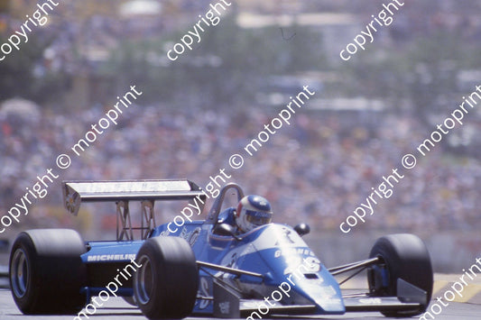 1983 SS SA GP 26 Raul Boesel Ligier Cosworth JS21 (Courtesy Roger Swan) (3)
