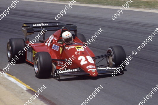 1983 SS SA GP 28 Rene Arnoux Ferrari 126C3 (Courtesy Roger Swan) (4)