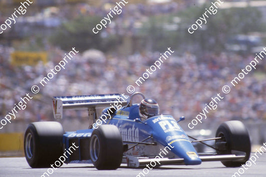 1983 SS SA GP 31 Corrado Fabi Osella FA1-E Alfa Romeo (Courtesy Roger Swan) (2)