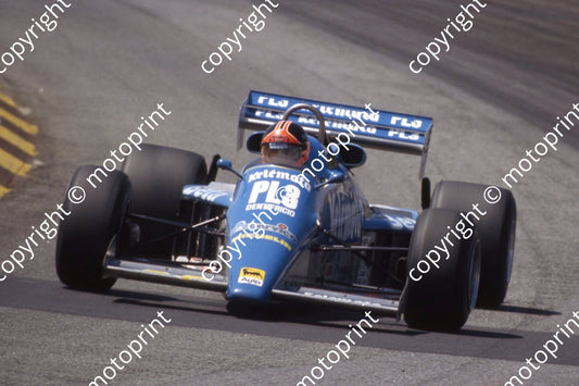 1983 SS SA GP 32 Piercarlo Ghinzani Osella FA1-E Alfa Romeo (Courtesy Roger Swan) (2)