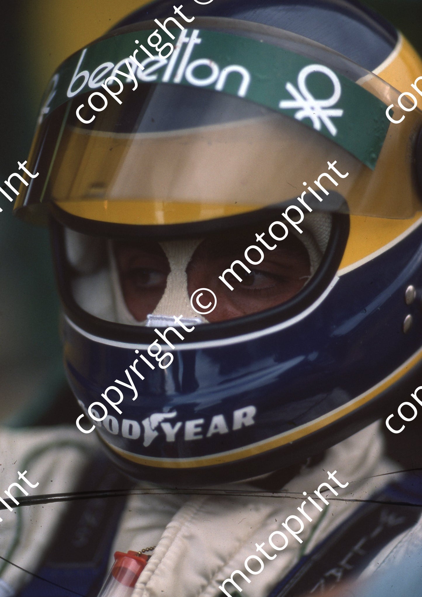1983 SS SA GP 3 Michele Alboreto Tyrrell 012 (Colin Watling Photographic)  (108)