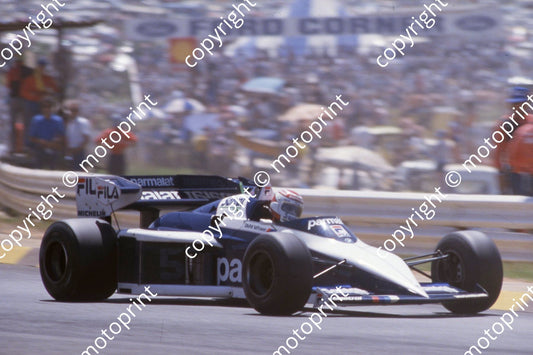 1983 SS SA GP 5 Nelson Piquet Brabham BMW BT52B (Courtesy Roger Swan) (4)