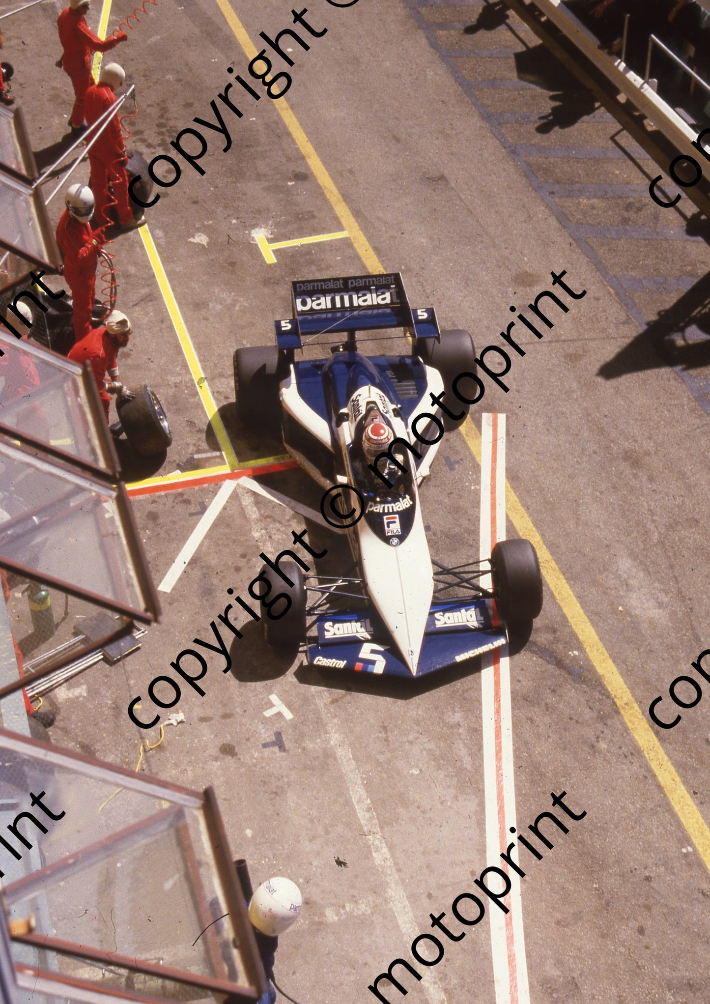 1983 SS SA GP 5 Nelson Piquet Brabham BMW BT52 (Colin Watling Photographic)  (104)