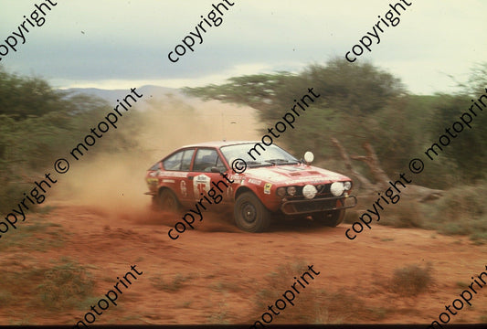 1983 Safari 15 Sandro Munari, Ian Street Alfetta GTV6 (courtesy Roger Swan)  (3)