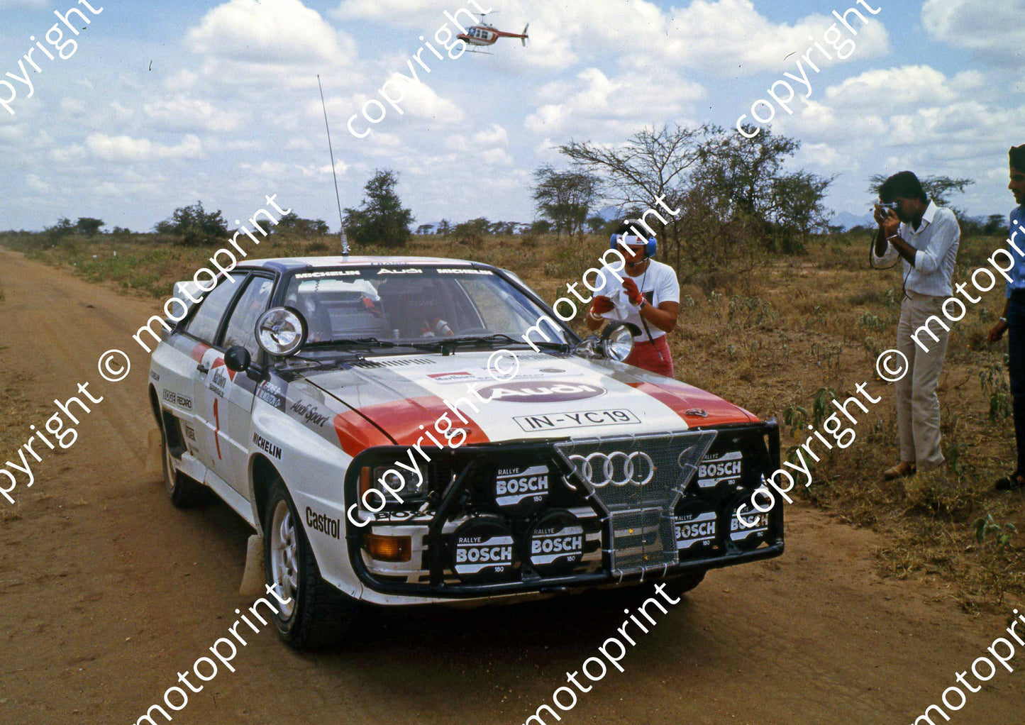 1983 Safari 1 Michele Mouton, Fabrizia Pons Audi Quattro A1 (Roger Swan) (9)