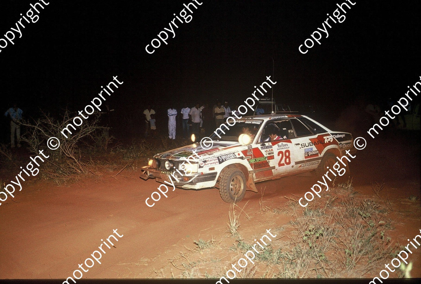 1983 Safari 28 Yoshio Takaoka, Shigeo Sunuhara Suburu Leone 1800 night (courtesy Roger Swan) (5)