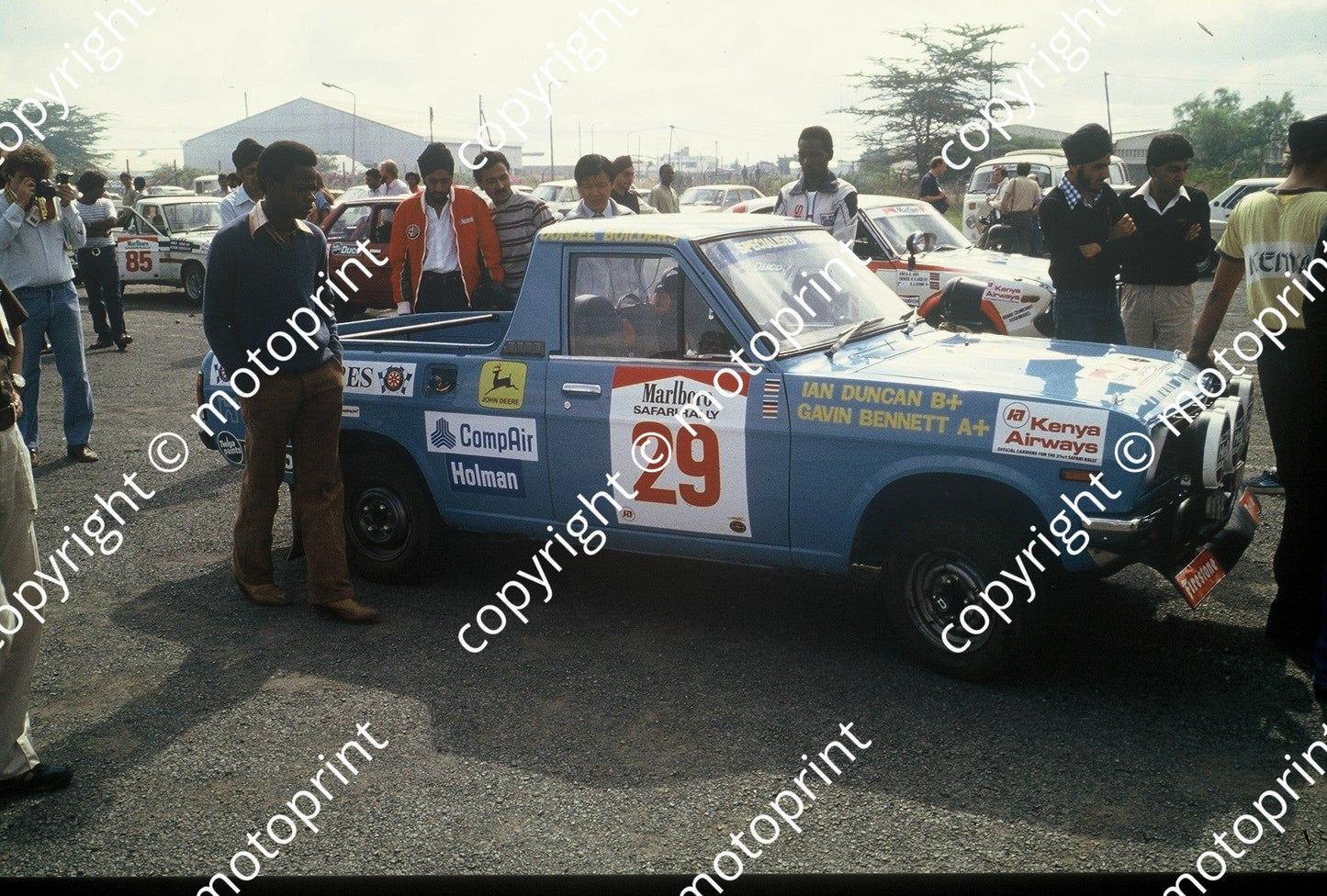 1983 Safari 29 Ian Duncan Gavin Bennett Nissan 1200 Pick up  (courtesy Roger Swan) (1)