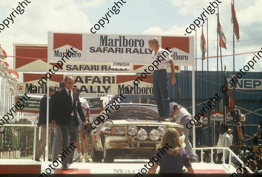1983 Safari 2 Ari Vatanen, Terry Harryman Opel 400 winners finish (courtesy Roger Swan) (11)