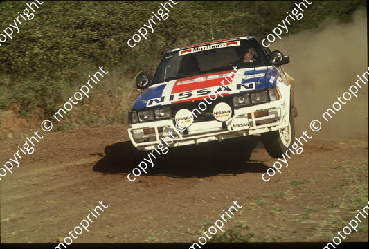 1983 Safari 3 Timo Salonen, Seppo Harjanne Nissan 240RS (courtesy Roger Swan) (11)