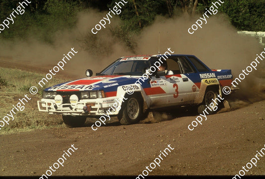 1983 Safari 3 Timo Salonen, Seppo Harjanne Nissan 240RS (courtesy Roger Swan) (19)
