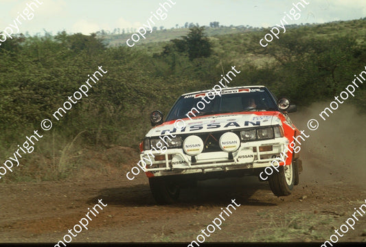 1983 Safari 4 Shekhar Mehta, Rob Combes Nissan 240RS (courtesy Roger Swan) (12)
