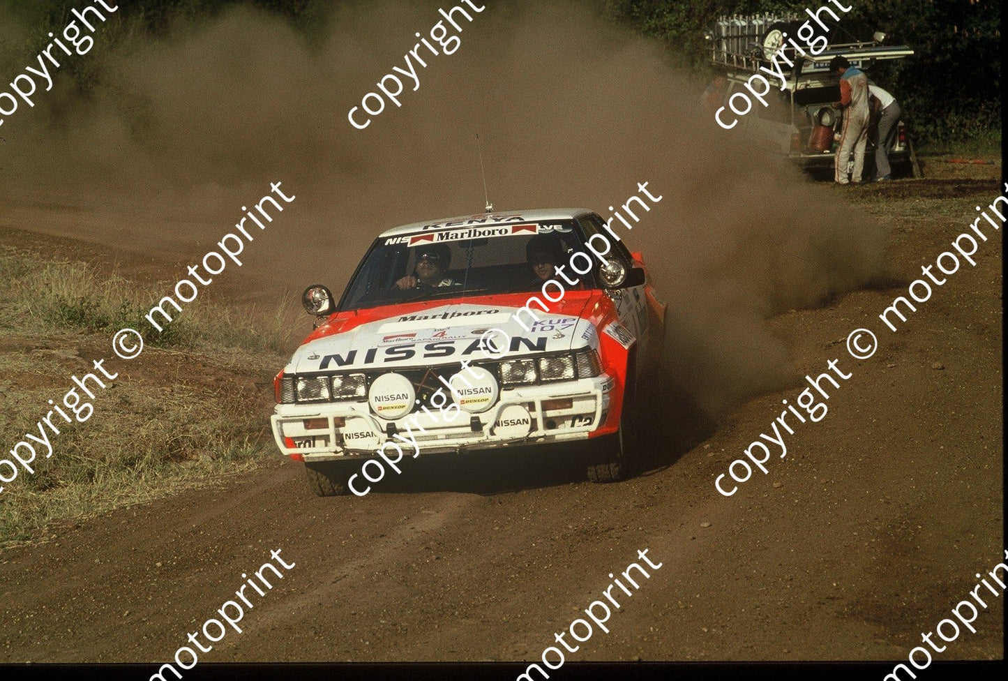 1983 Safari 4 Shekhar Mehta, Rob Combes Nissan 240RS (courtesy Roger Swan) (8)