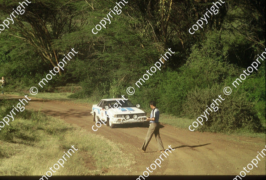 1983 Safari 51 Manoj Shah, Andy Nagi Nissan 240RS (courtesy Roger Swan) (310)