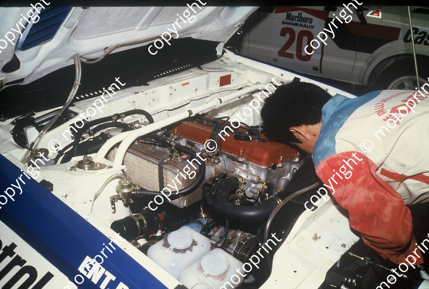 1983 Safari 5 Nissan 240RS engine (courtesy Roger Swan) (273)