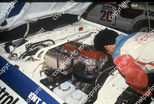 1983 Safari 5 Nissan 240RS engine (courtesy Roger Swan) (273)