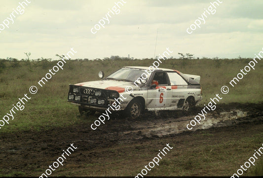 1983 Safari 6 Hannu Mikkola, Arne Hertz Audi Quattro A1 (courtesy Roger Swan) (3)