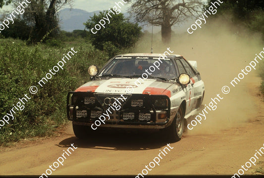 1983 Safari 6 Hannu Mikkola, Arne Hertz Audi Quattro A1 (courtesy Roger Swan) (6)