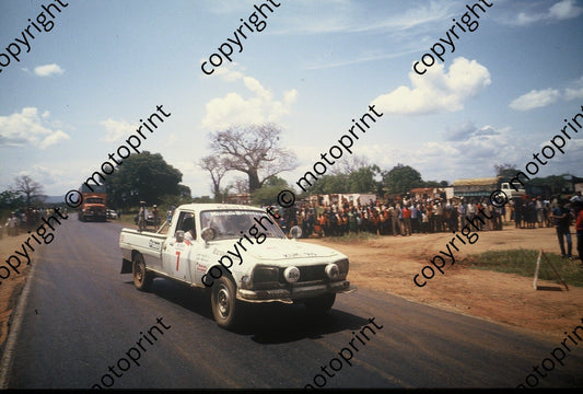 1983 Safari 7 Johnny Hellier, John Hope Peugeot 504 V6 Pick up (courtesy Roger Swan)  (7)