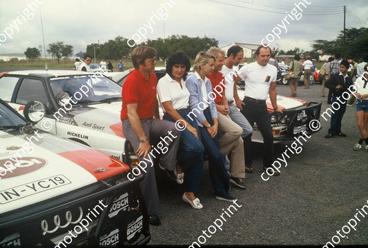1983 Safari Hertz, Mouton, Pons, Mikkola, Lyall, Preston jnr (courtesy Roger Swan) (1)