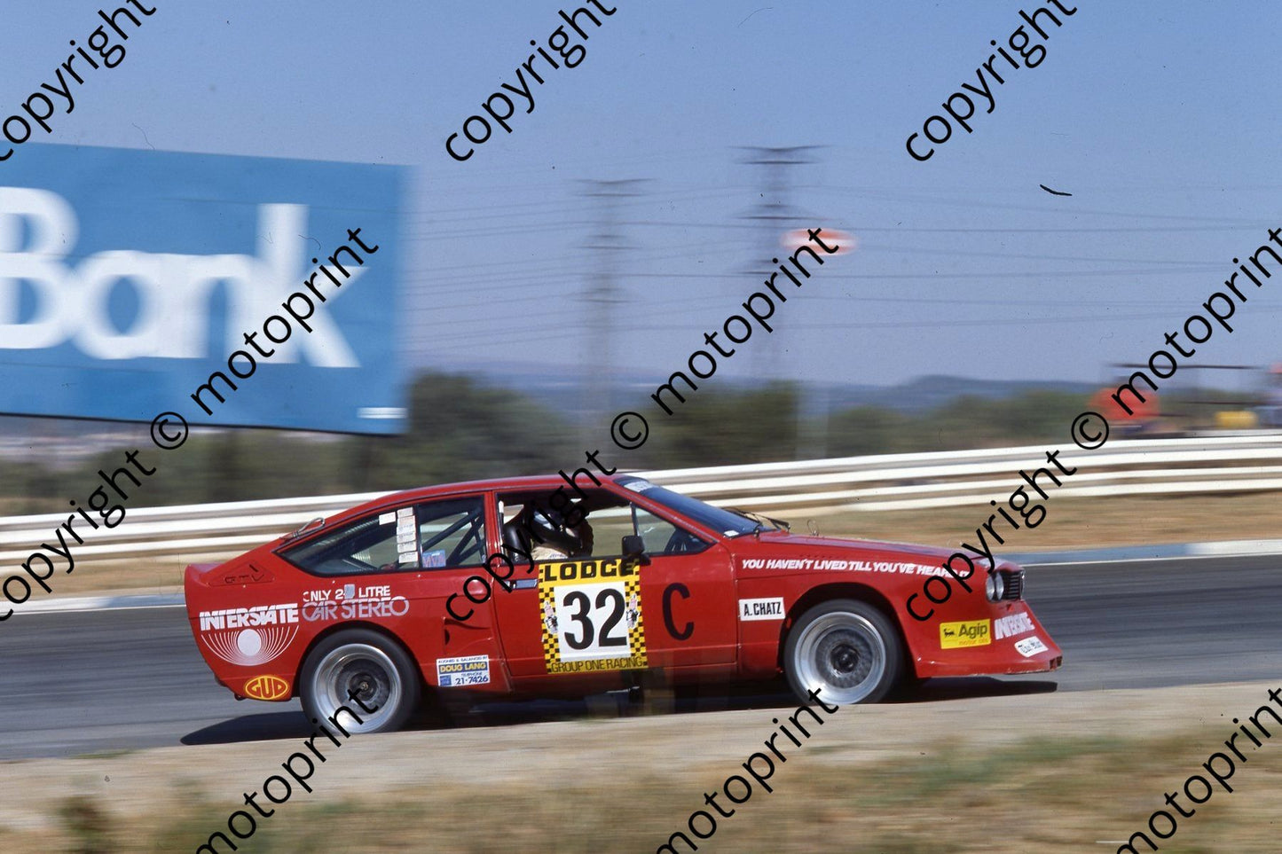 1983 Star mod Kya C32 Alfa GTV2000 Arnold Chatz (permission Malcolm Sampson Motorsport Photography)