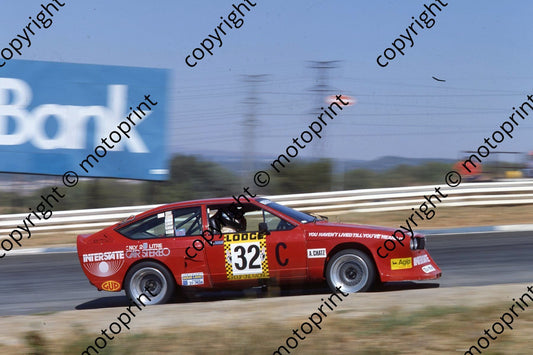 1983 Star mod Kya C32 Alfa GTV2000 Arnold Chatz (permission Malcolm Sampson Motorsport Photography)