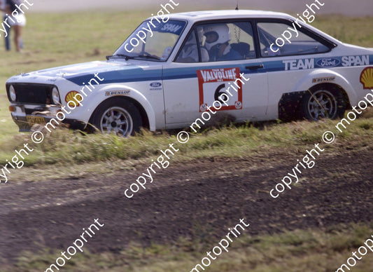 1983 Valvoline 6 Serge Damseaux....Escort (courtesy Roger Swan) (5)