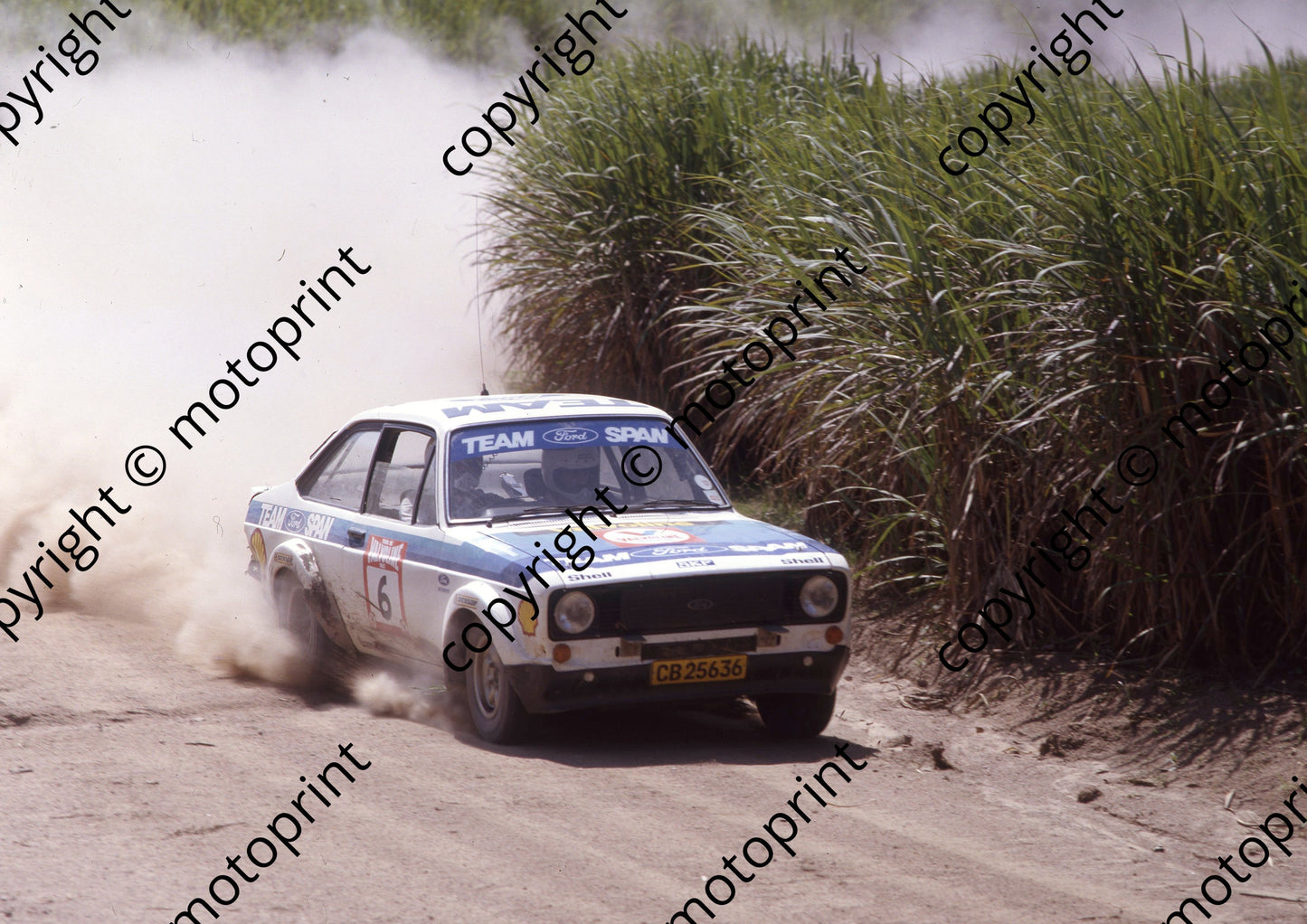 1983 Valvoline 6 Serge Damseaux....Escort (courtesy Roger Swan) (6)