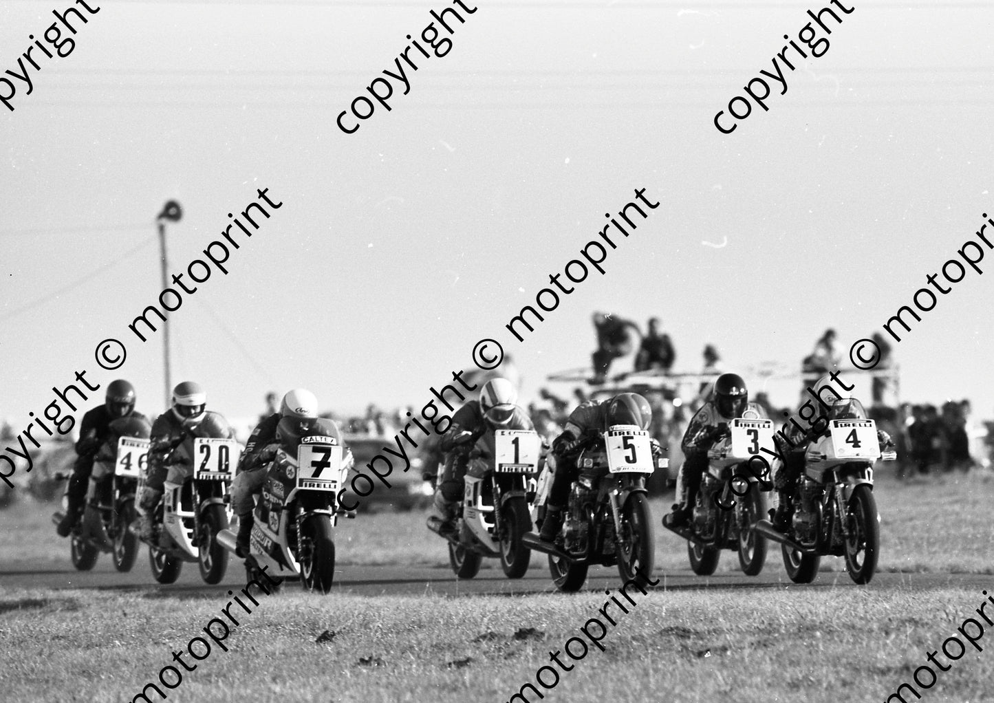 1984 EL Brut GP MC 20 Thomas 7 D Petersen 1 Gray 5 Van Aswegen 3 Hiscock 4 Heasman (Colin Watling Photographic)Killarney MC844 (2)
