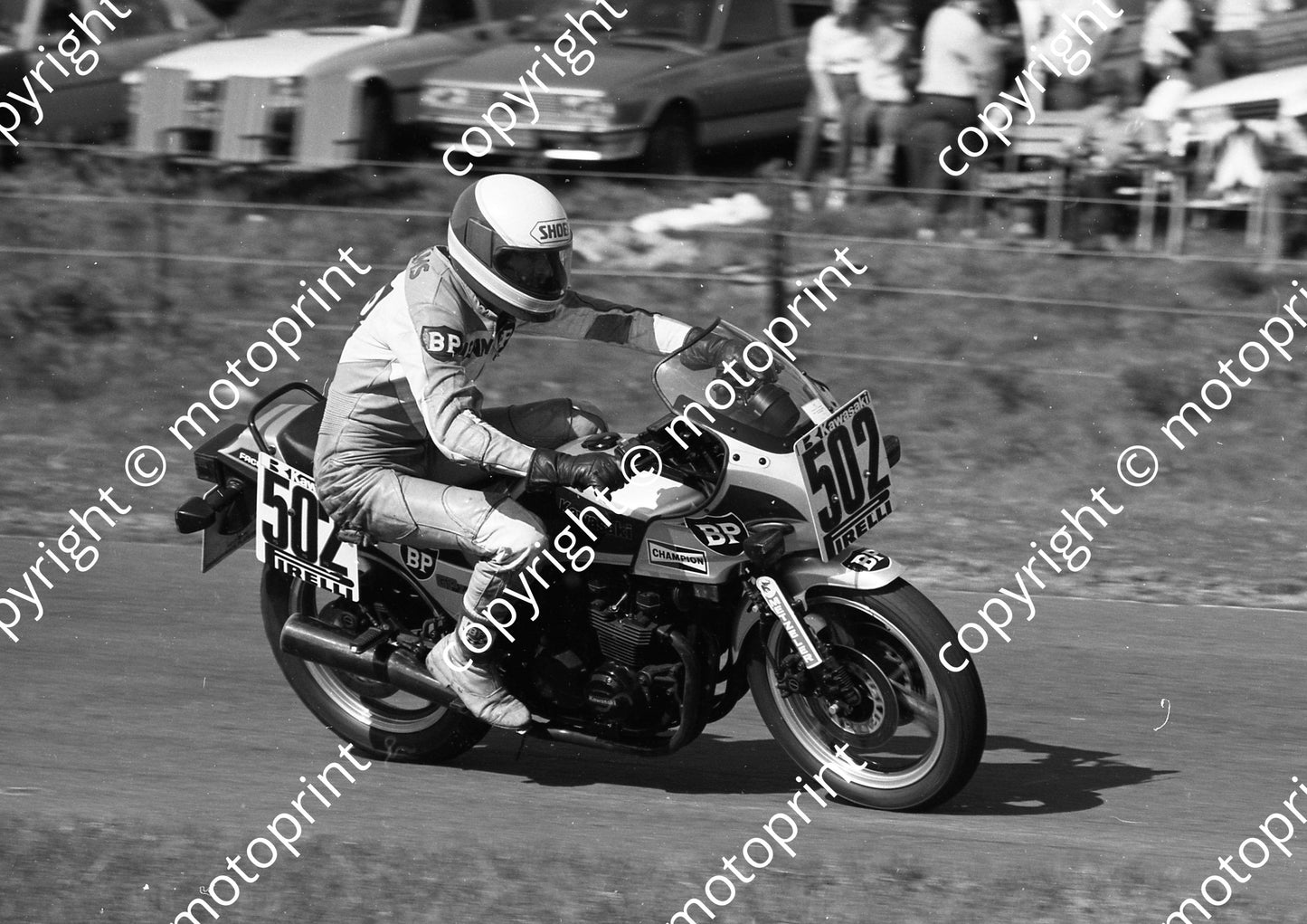 1984 EL Brut GP MC 502 Glenn Williams Kawasaki GPZ550 (Colin Watling Photographic) (12)