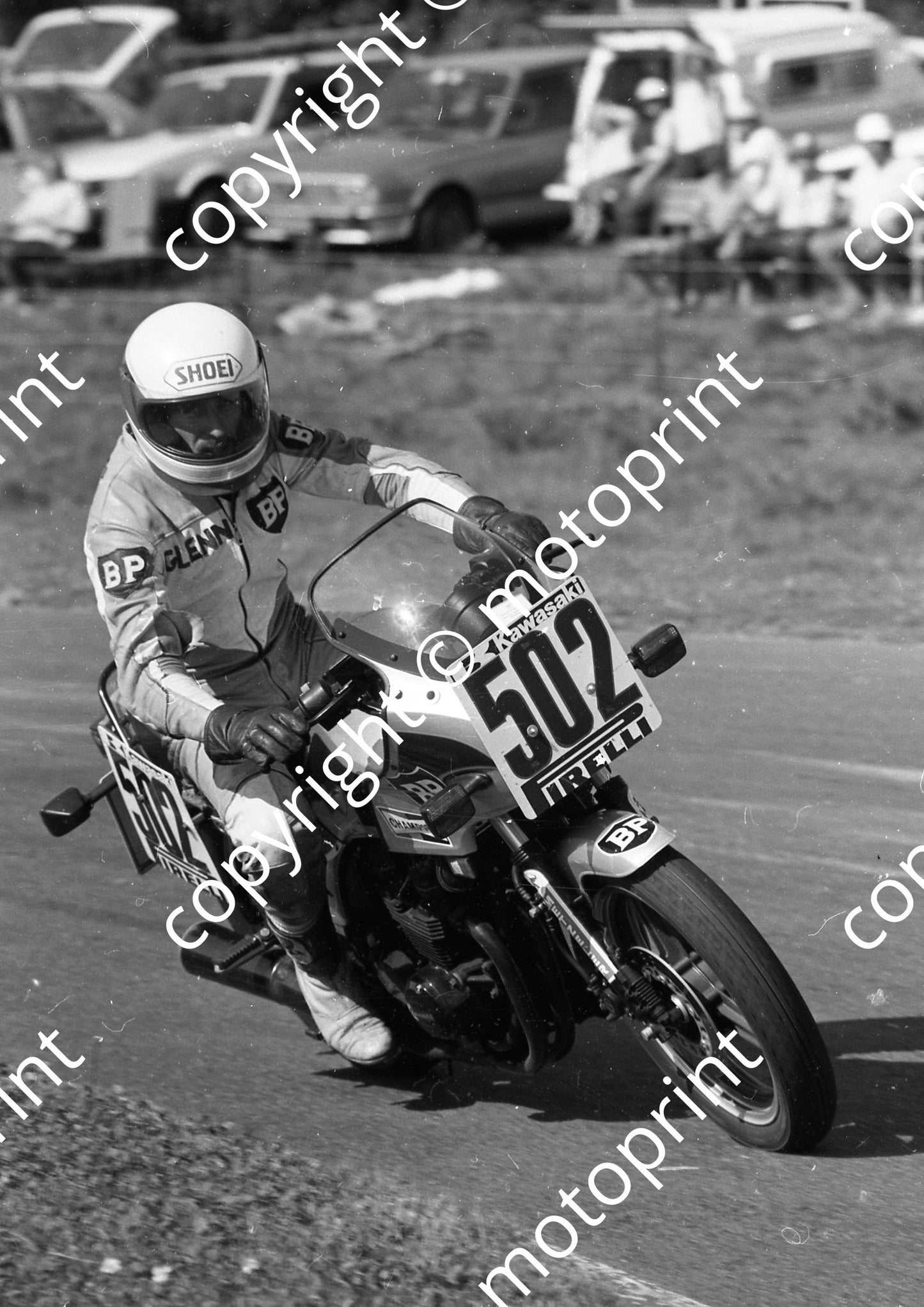 1984 EL Brut GP MC 502 Glenn Williams Kawasaki GPZ550 (Colin Watling Photographic) (13)