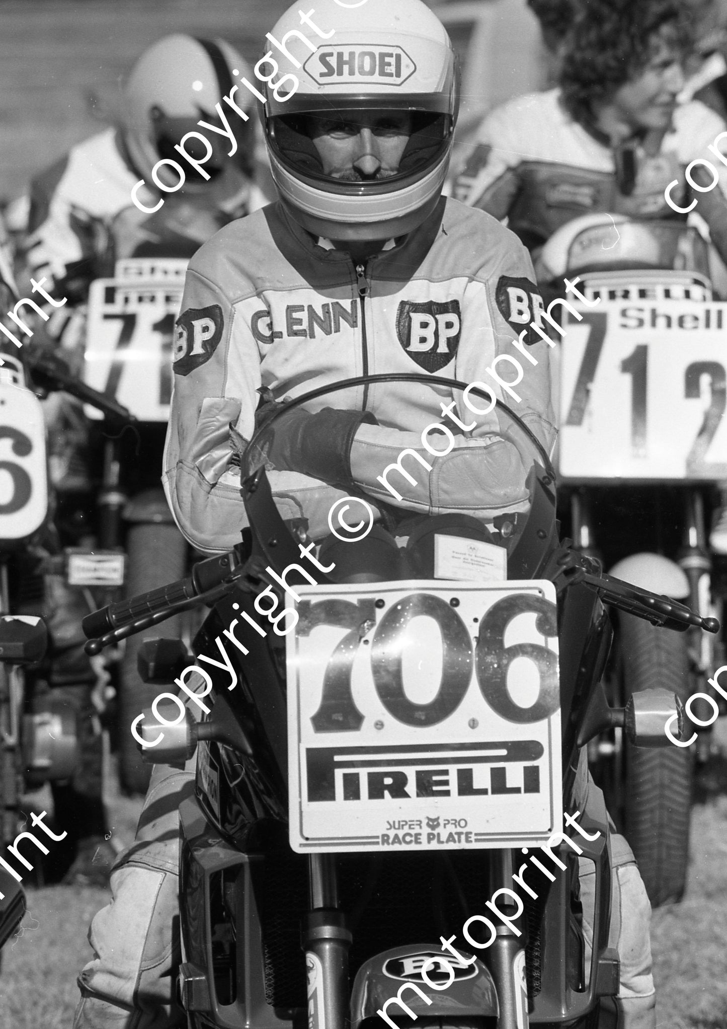 1984 EL Brut GP MC 706 Glenn Williams Honda VF (Colin Watling Photographic) (20)