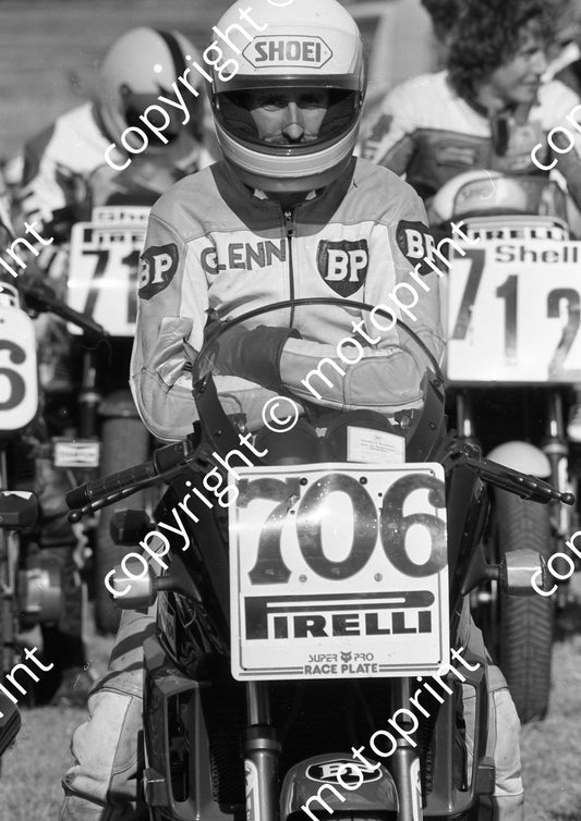 1984 EL Brut GP MC 706 Glenn Williams Honda VF (Colin Watling Photographic) (20)