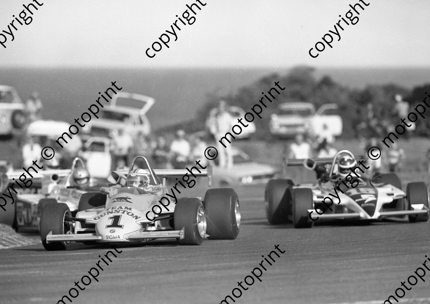 1984 EL F2 Brut GP 1 Ian Scheckter March 832 15 Wayne Taylor Lant scan 20x30cm - Copy