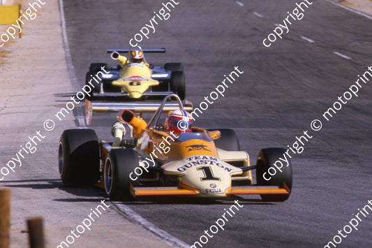 1984 FA Kya Jan 1 Ian Scheckter March 832 6 Bernard Tilanus Ralt RT4 (courtesy Roger Swan)