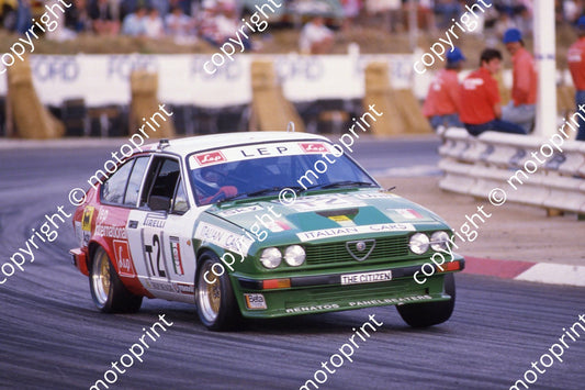 1984 Gp 1 Alfa Tfy T2 Mick Formato Alfa (Courtesy Roger Swan)134