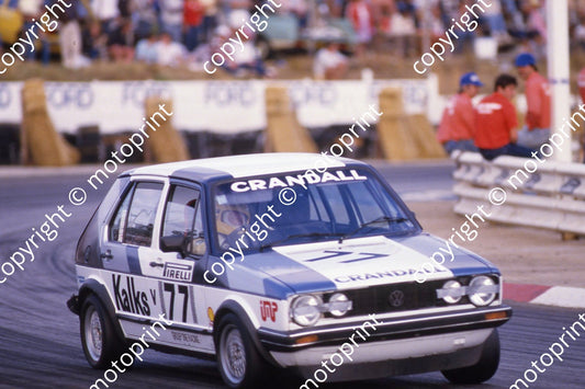 1984 Gp 1 Alfa Tfy V77 Brian McKenzie  Golf  (Courtesy Roger Swan)136