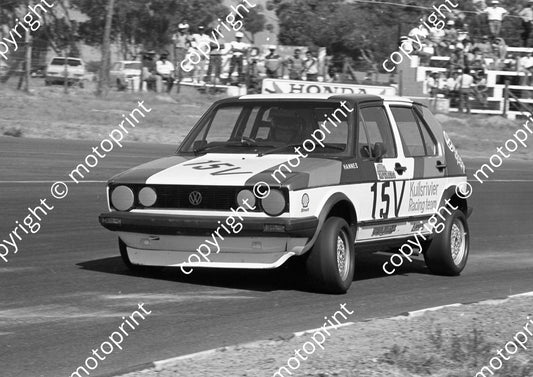 1984 Killarney Gp1 15 Hannes Oosthuizen Golf GTi 1800  (Colin Watling Photographic) (2)