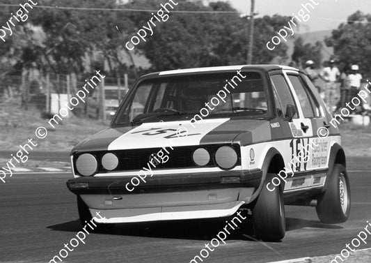 1984 Killarney Gp1 15 Hannes Oosthuizen Golf GTi 1800  (Colin Watling Photographic) (3)
