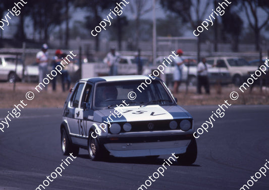 1984 Killarney Gp1 V15 Hannes Oosthuizen Golf GTi1800 (Colin Watling Photographic) (3)