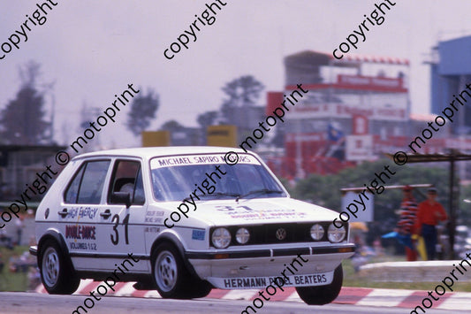 1984 Kya 1000 31 Jan Hettema, Michael Sapiro, Roelof Fekken VW Golf GTi (Courtesy Roger Swan)(91)