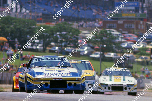 1984 Kya 1000 33 Hepburn R Smith RX7, 42 Santana, Shearsby Skyline 34 Morgenrood J Coetzee RX7 (Courtesy Roger Swan) ed(138)