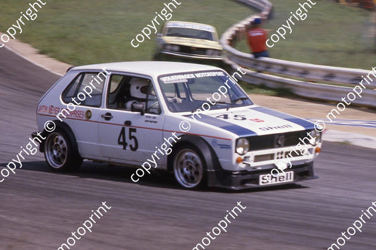 1984 Kya 1000 45 Peter Lanz, Geoff Mortimer, George Bezuidenhout VW Golf GTi  (Courtesy Roger Swan) (2)