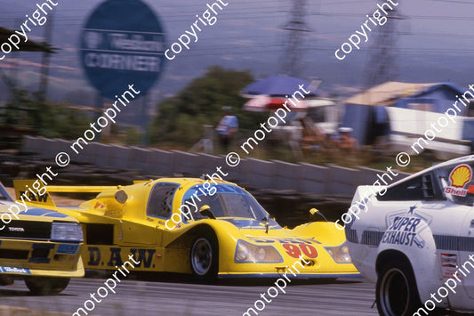 1984 Kya 1000 90 Trevor van Rooyen, Peter Morrison Tiga Mazda (Courtesy Roger Swan) (1)