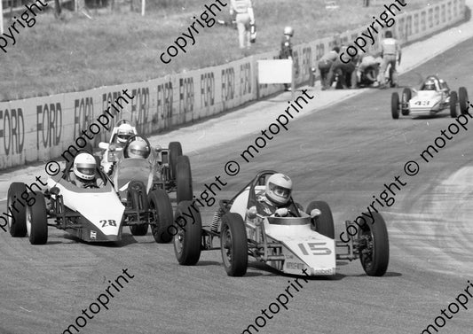 1984 Kya FV 15 Terry Porter S&J 28 Mario Travaglini Hillside NOTE MARSHALLS BACKGROUND(Colin Watling Photographic) (5)