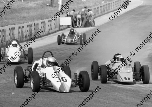 1984 Kya FV 36 Gericke 6  Daly 61 Robertson  47 Shrosbee NOTE MARSHALLA BACKGROUND (Colin Watling Photographic) (10)