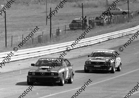 1984 Kya GP1 7 Nicolo Bianco 2 Mick Formato Alfas NOTE FRONT WHEELS CAMBER (Colin Watling Photographic) (8)