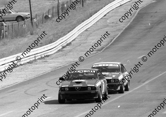 1984 Kya GP1 7 Nicolo Bianco 2 Mick Formato Alfas NOTE FRONT WHEELS CAMBER (Colin Watling Photographic) (9)