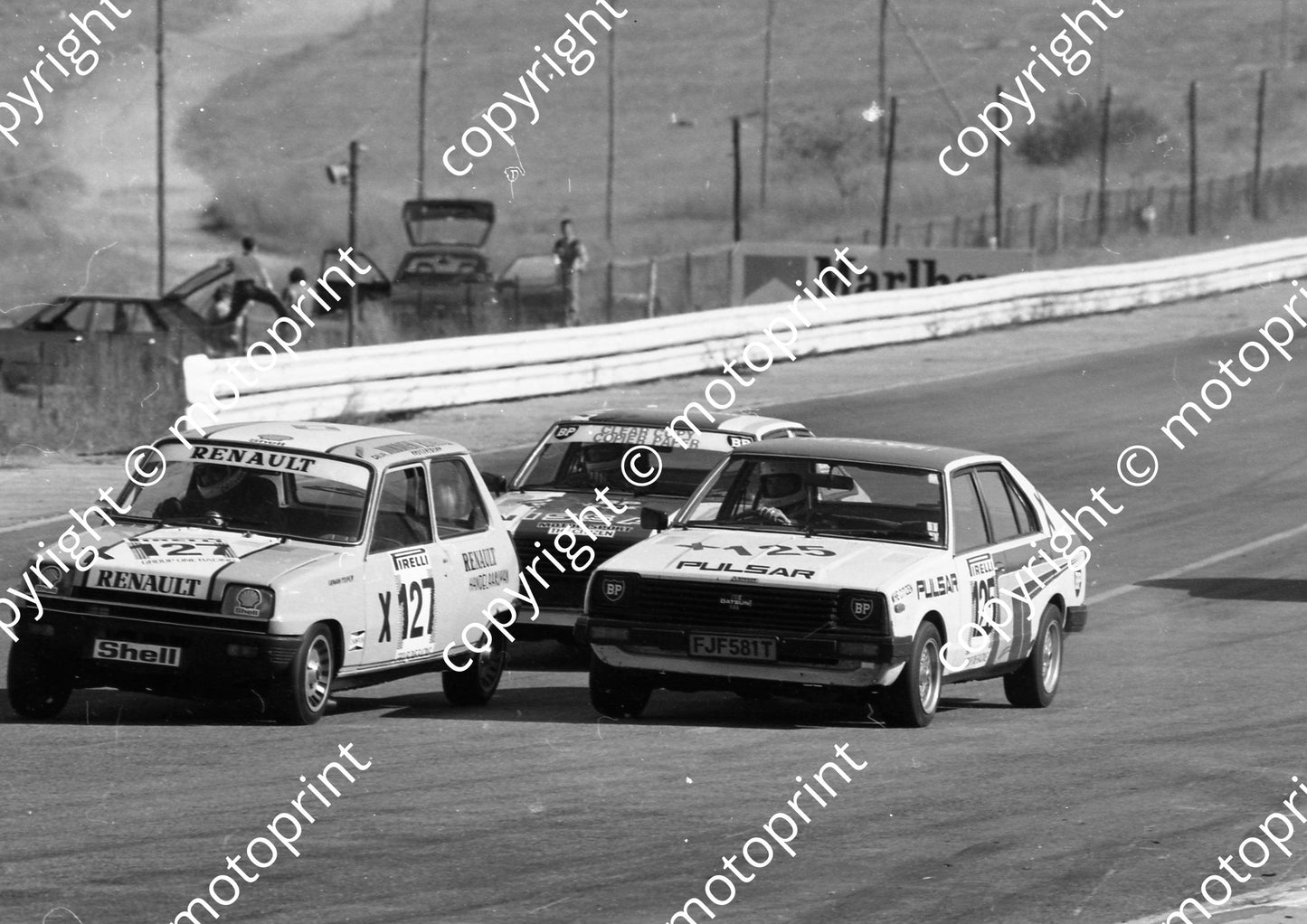 1984 Kya Gp1 125 Koos Roos Nissan 127 Graham Cooper R5 126 Mike Wentzel Nissan (Colin Watling Photographic) (26)