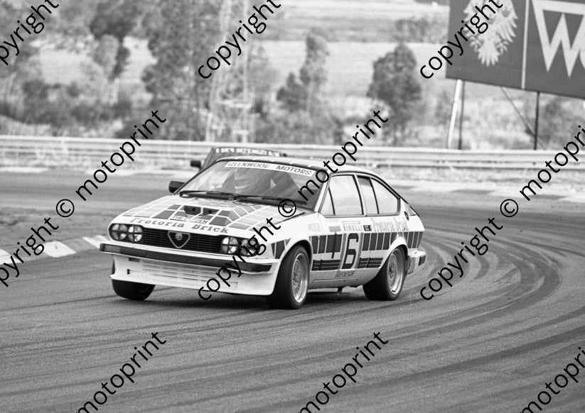 1984 Kya Gp1 6 George Fouche Alfa GTV6 (Colin Watling Photographic) (2 ...