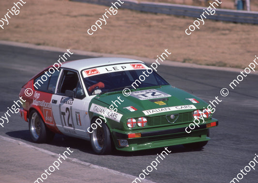 1984 Kya Gp1 T2 Gary Formato Alfa GTV6 (Colin Watling Photographic) (13) - Copy (1)